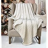Catalonia Coperta Sherpa Coperta soffice e accogliente, coperta da divano in pile caldo super morbida/coperta per letto TV, c
