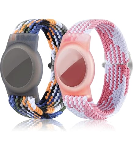 Coque Airtag Cachée Pour Enfants - Étui Avec épingle, 4 Couleurs (Apple AirTag Non Inclus)