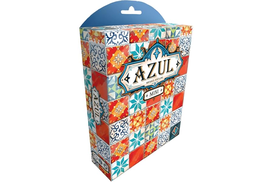 Plan B Games | Azul Mini | Tile Game | Ages 8+ | 2-4 Players | 30-45 Minutes Playing Time