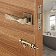 LAPO Deluxe Door Locks for Bathroom Door Lock, Balcony - Store Room Mortise Keyless Handle Set with Brass Baby Latch for Home,Office,Hotel | Antique Finish | 3 Years Warranty Ro-131
