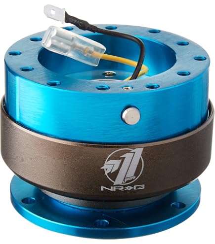 NRG Innovations GEN 2.2 Steering Wheel Quick Release - 6-Hole Adapter For 70mm/74mm Bolt Patterns