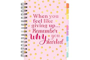 FABULOUS PLANNING Slimming World Compatible Food Diet Diary Log Journal Weight Loss Wellness 7 Week DIY Tab Dividers - With Stickers 2025 - Remember Why You Started
