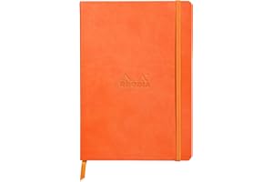 Rhodia Rhodiarama – Cuaderno de Tangerine de lunares de Boutique A5 Color