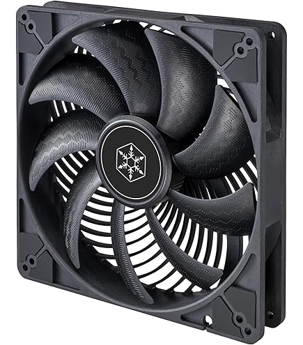 SilverStone SST-AP181 - Ventilador De 180mm Para Ordenador Air Penetrator, Alto Flujo De Aire