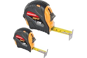 FREEMANS Tuff 3m 19mm + Tuff 5m 25mm Measuring Tapes