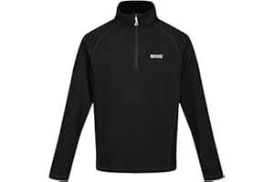 Regatta Mens Montes 1/2 Zip Mini Stripe Outdoor Fleece Pullover