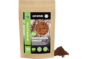 Alpi Nature Clou de Girofle en Poudre BIO 100g, Poudre de Clous de Girofle bio Moulus, Épice de Cuisine