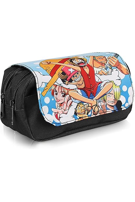 Astuccio Portapenne Grande Capacità 20x10x7.5cm - Per Scuola E Ufficio, Design 3D, Doppia Cerniera - Foto 11