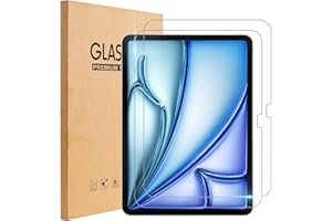 TOPESCT 2 Pack Screen Protector for iPad Air 11-Inch M2 (2024), Scratch Resistant,9H Tempered Glass Film, HD Clear (iPad Air 11-Inch M2 (2024))