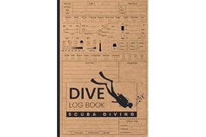 Dive Log Book Scuba Diving: Ideal Diving Logbook for all levels | 100 + Dive Log Pages | Make Underwater Memories and Track your Dives (Scuba Diving Gifts)
