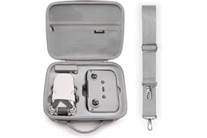 Veftsvy Drone Étui pour DJI Mini 4K, Sac de Transport Portable pour DJI Mini 4K/Mini 2/Mini 2 SE, Imperméable Pochette Drone, pour Drone Accessoires