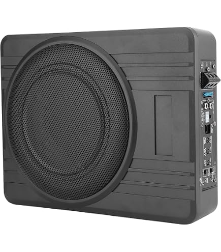 Subwoofer Actif Blaupunkt GTw 190A Sous-Siège 280 Mm 150W – Basses Puissantes 2 Ohms Pour Voiture