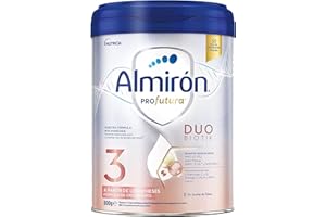 NUTRICIA Almirón Profutura 3, Leche en Polvo de Crecimiento, Nuestra Fórmula 3 Mas Avanzada, con Vitaminas C y D, Ayuda al Sistema Inmunitario, Apta para la Lactancia Mixta, Leche Bebé Desde 12 Meses, 800g