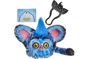 Furby Furblets K-Pop: Demonjägarna Derpy Tiger, elektronisk miniplyschleksak på 7,6 cm
