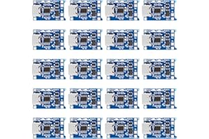 APKLVSR 20PCS TP-4056 USB C 5V 1A Module de Charge de Batterie au Lithium Li-ION avec Double Fonctions de Protection