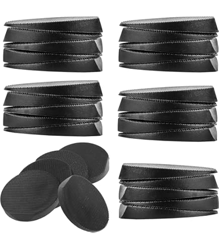 Plastic Wedge Shims Pads,20 Pack Flexible Rubber Table Leveling Shims For Home Furniture Levelers - View #7