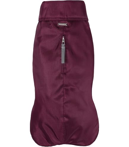 Wouapy Bomber Stone Hundemantel Khaki Größe 42 – Wasserabweisender Wintermantel Für Hunde Mit Dehnbarem Mesh
