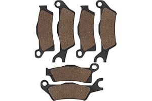 Cyleto Front and Rear Brake Pads for CAN AM Outlander 1000 4x4 DPS XMR STD XT XTP 2013 2014 / Outlander Max 1000 4x4 DPS XT XTP LTD STD XMR 2013 2014
