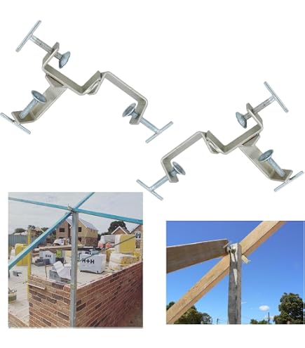 Mustang 6' External Bricklaying Building Corner Profiles Pair Brick Clamp DQ15 | UK Mustang 6' External Bricklaying Building Corner Profiles Pair Brick Clamp DQ15 | UK