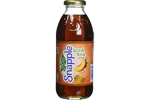 Snapple Peach Iced Tea Soft Drink 473 ml x 12