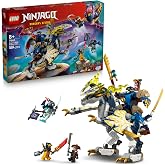 LEGO NINJAGO Rogue's Robot Dragon Rider is a Movable Dragon for Girls and Boys Ages 71843-8 and Over