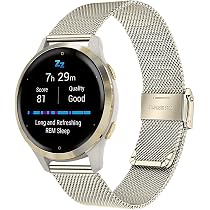 Tencloud Silikon-Armband Kompatibel Mit Garmin Uhren – Weich & Schnell Wechselbar