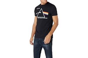 Pink Floyd Men's DSOTM Courier Short Sleeve T-Shirt