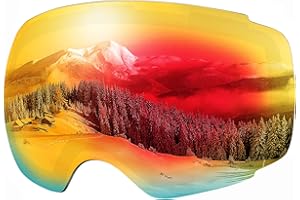 OutdoorMaster Ski Goggles PRO Replacement Lens - 20+ Colors Choices