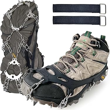 IJsstijgijzers voor Schoenen en Laarzen - 2 Stuks Met