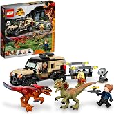 LEGO&reg; Jurassic World Pyroraptor ve Dilophosaurus Nakliyesi 76951-7 Yaş ve &Uuml;zeri Yaratıcı &Ccedil;ocuklar i&ccedil;in Oyuncak Yapım Seti (25