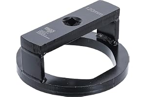 BGS 6971 | Axelmutter-/navkåpa-nyckel | för BPW kåpor | 120 mm | SW 120 mm | Innerfyrkant 20 mm (3/4 tum)