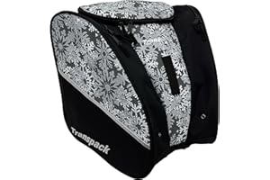 TRANSPACK Edge Junior+ 38L Water-Resistant Padded Multi-Compartment Ski/Snowboard Boot Helmet Goggles & Gear Backpack Bag