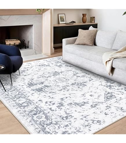 Tappeto Runner 60x240 Cm A Scacchi Floreale – Lavabile, Antiscivolo In Microfibra, Per Corridoio, Cucina E Soggiorno
