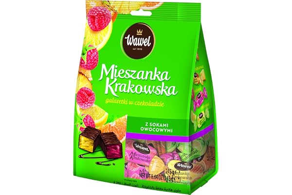Wawel "Mieszanka Krakowska" gelégodis i choklad 245 g