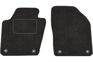 ‎MOTOHOBBY Vorne Velour Fußmatten Satz für Skoda Fabia III (ab 14) - 2-teilig - Passgenau