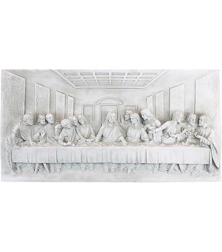 BC Catholic The Last Supper Statue, Leonardo Da Tunisia