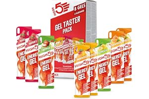HIGH5 Energy Gel Pack - Running Gel for Quick Energy Release - Natural Fruit Juice & Caffeine-Free - On-the-Go Sports Nutriti
