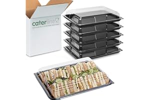 Caterline 5 Medium Serving Platters & Lids