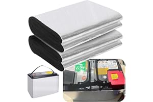 ACESOME ㅤ ACESOME Batterie-Isolationsset, 18cm x 1m Isolierung Hitzeschild, Batteriedecke Isoliert, Kältebeständig, Flammhemmend, für Auto, LKW, Wohnmobil (1)