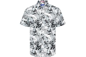JACK&JONES JUNIOR Jungen Jorjoshua Aruba AOP Shirt Ss Jnr Kurzarmhemd
