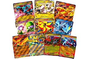 10 Pokemon Cards English - Ultra Rare EX Or V Only, Guaranteed No Duplicates - Authentic Original Cards - slumpmässigt set fö