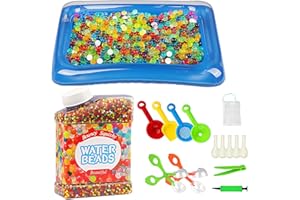 VOVANE Zestaw koralików wodnych do roślin, 50 000 sztuk, wielokrotnego użytku, kulki do wazonu, wypełniacza, roślin i dekoracji