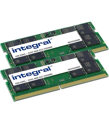 Crucial RAM 64GB Kit (2x32GB) DDR5 5600MT/s (or 5200MT/s or 4800MT