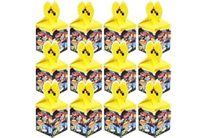 simyron Scatole per feste Monster Truck Blaze e le macchine dei mostri Sacchetti per feste Confezione da 12 Scatole per feste Monster Truck Scatole per dolci per feste per bambini e regali di nozze