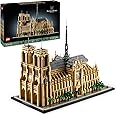 LEGO Architecture Notre Dame de París Maquetas para Construir para Adultos, Set de Arquitectura de Catedral, Recuerdo de Hist