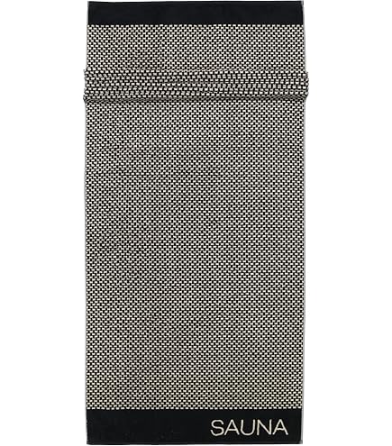 Cawö Home Asciugamano Da Sauna Natural Allover 6220 - 100% Cotone, 80x200 Cm, Made In Germany