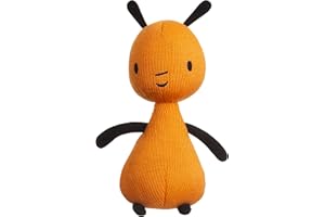 Bing toys, talking Flop teddy bear. Flop makes sounds like he does in the Bing CBeebies TV Show. Perfect toddler toys, Orange