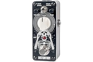 Sondery Distorsione Pedale effetto chitarra, ricreazione del suono classico britannico degli anni '70-80 Distortion, True Bypass, Art Design sulla parte superiore e bordo diamantato