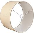 BTR CRAFTS 20" Inches Drum Lamp Shade, Cotton Fabric, Largest Size, Ideal for Big Floor Lamps (Premium Jute)
