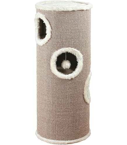 Kattenboom - Luxe design - Speelbal - Crèmewit